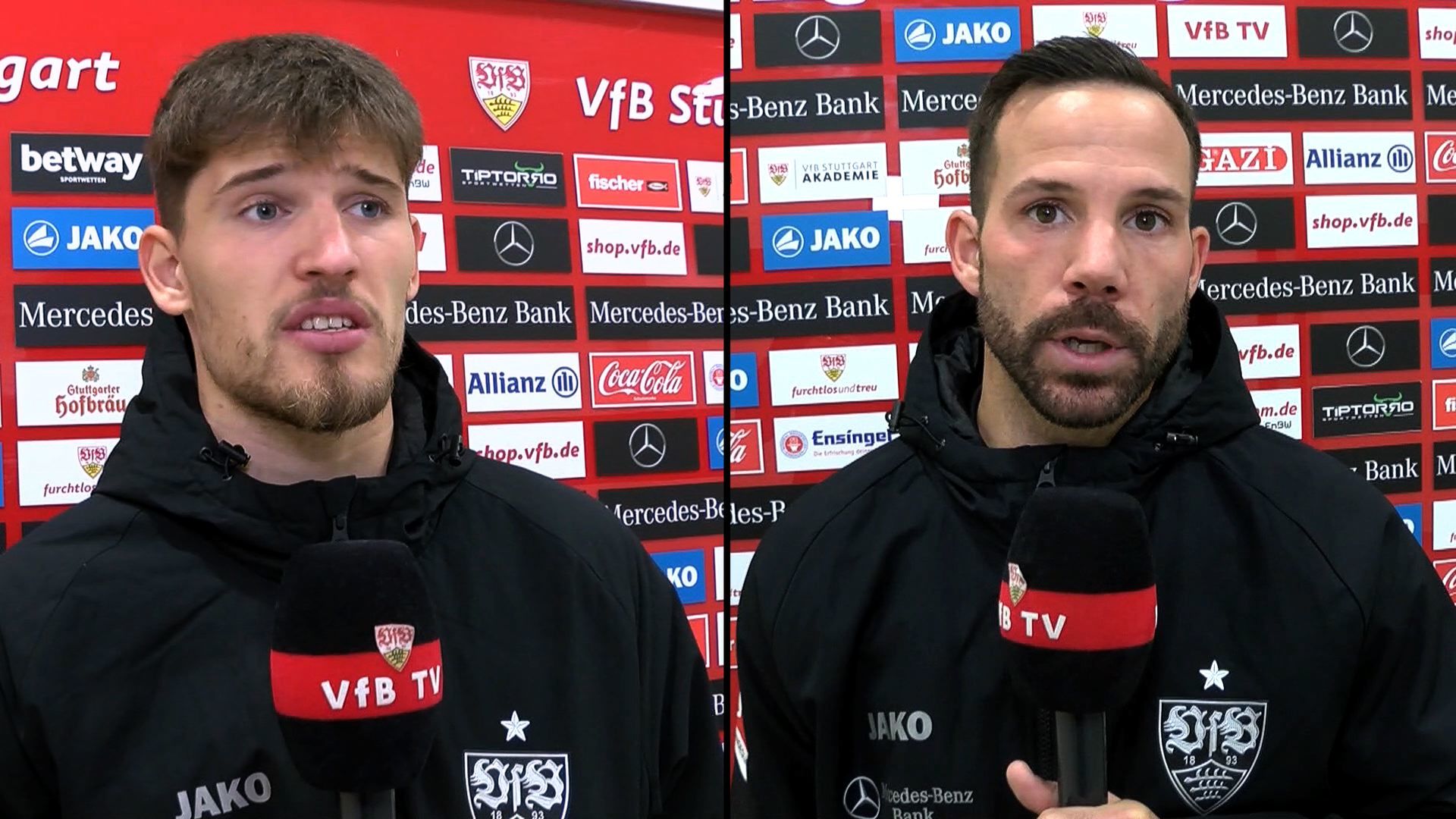 Die Interviews nach dem Heimspiel gegen Frankfurt