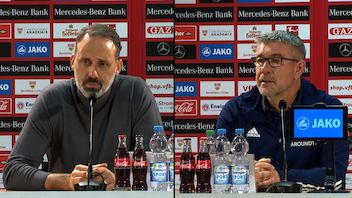 Pressekonferenzen: VfB Stuttgart - 1. FC Union Berlin
