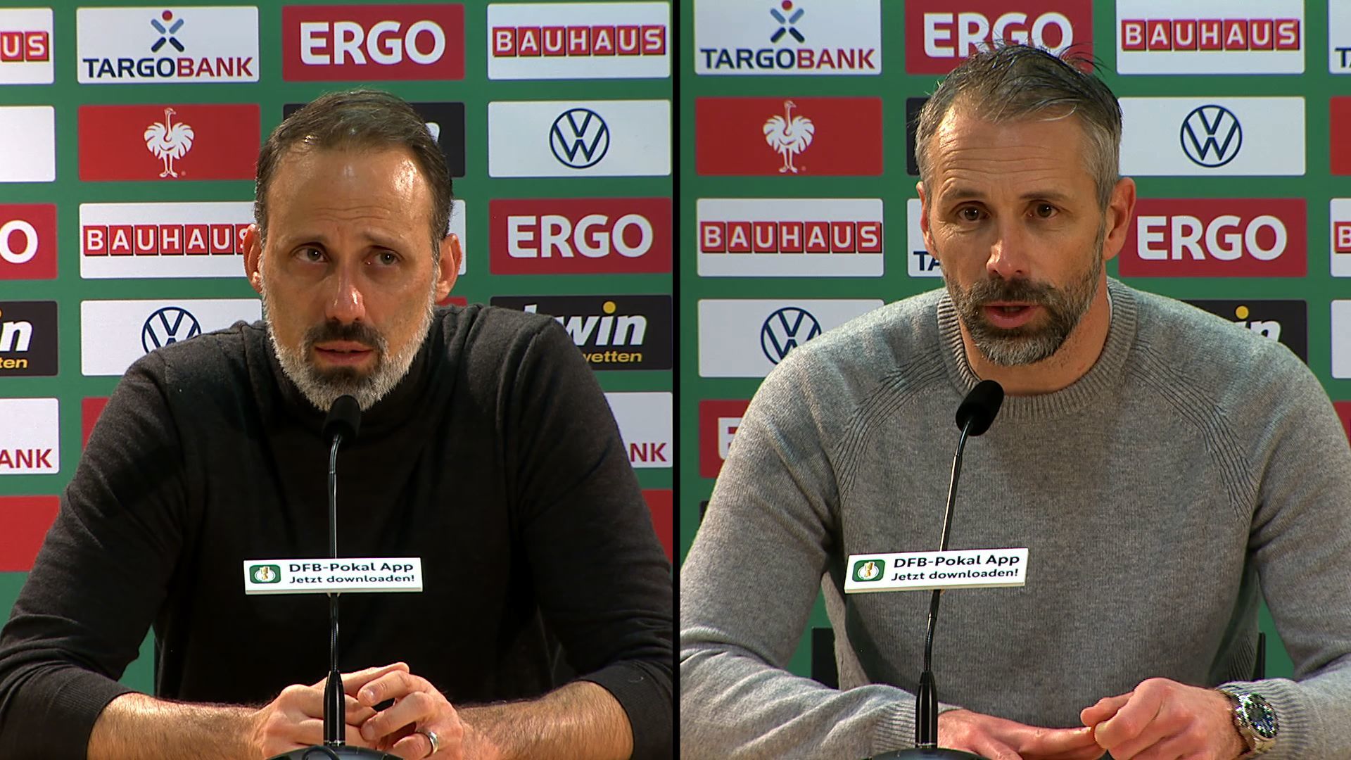 Pressekonferenzen: VfB Stuttgart - Borussia Mönchengladbach