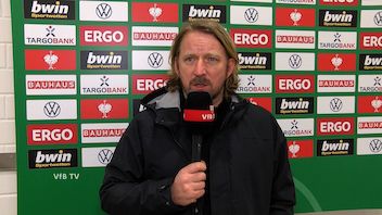 Sven Mislintat nach dem Pokal-Duell gegen Gladbach