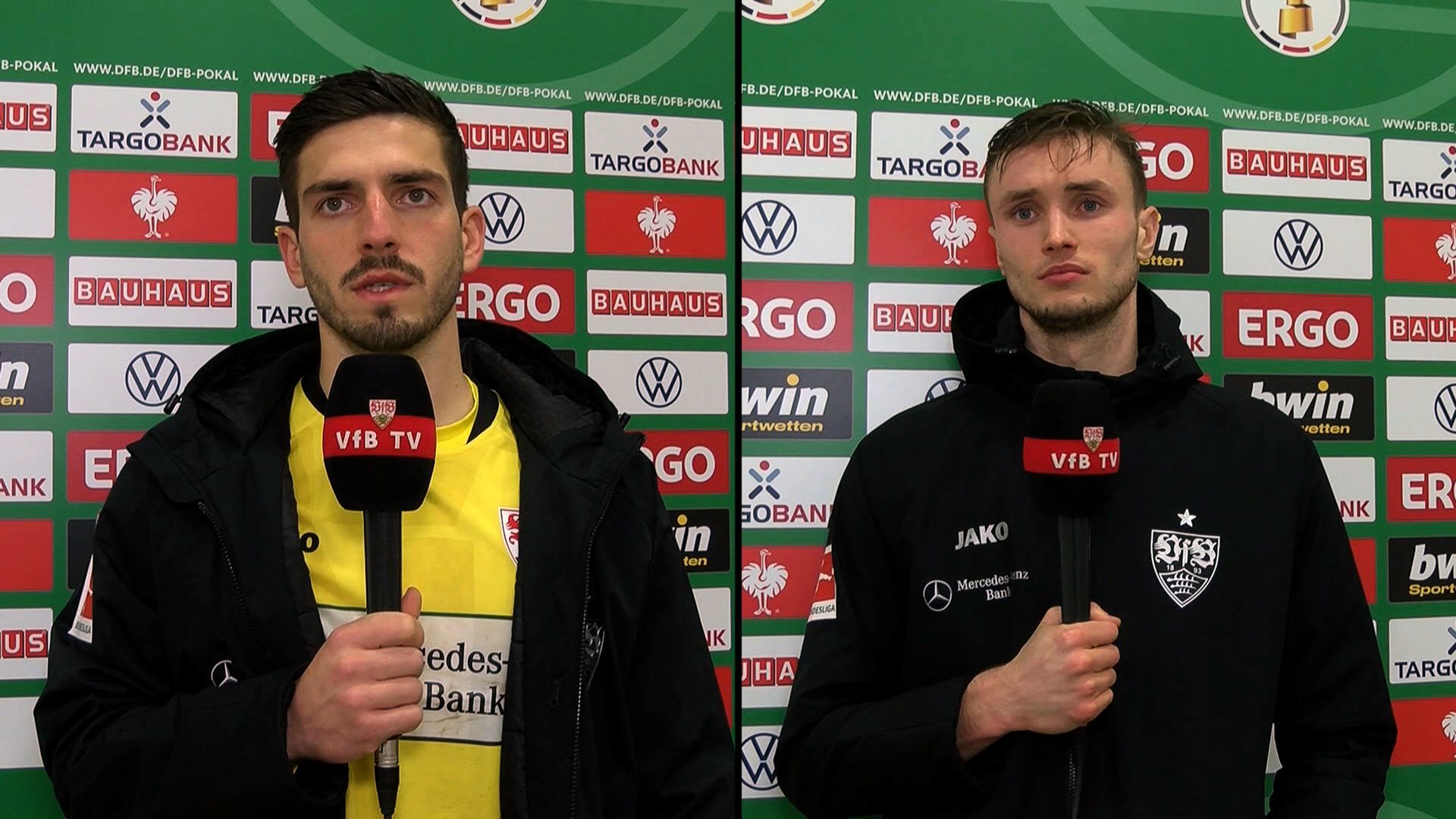 Die Interviews zum DFB-Pokal-Achtelfinale