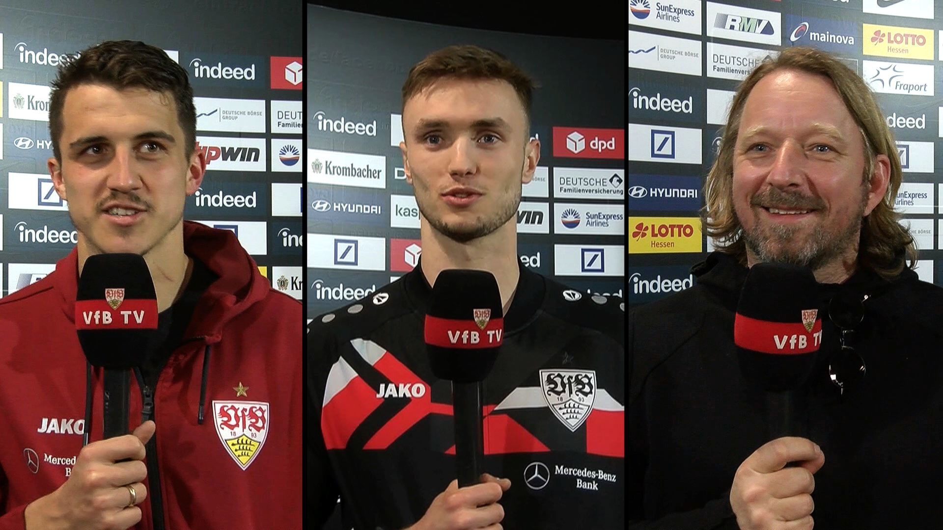 Die Interviews nach dem Auswärtsspiel bei Eintracht Frankfurt
