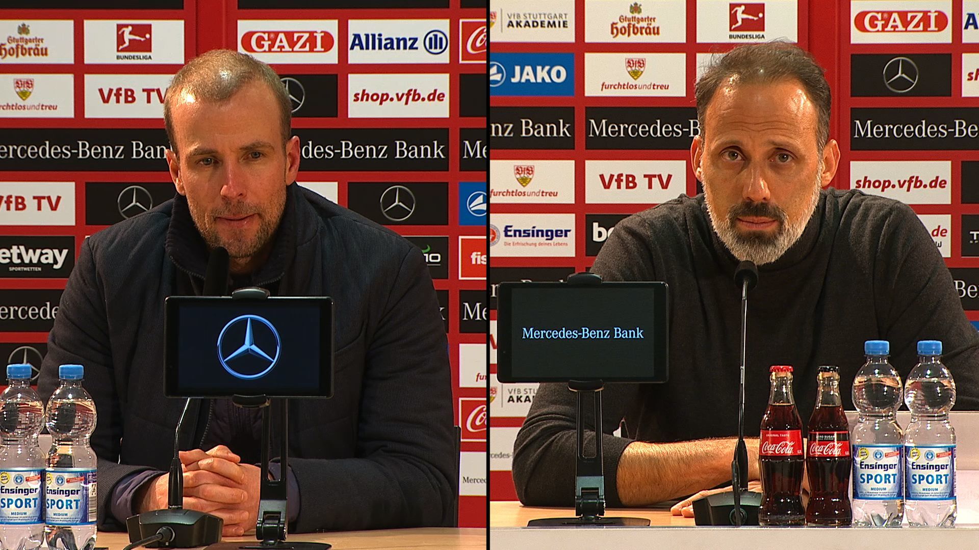 Pressekonferenzen: VfB Stuttgart - TSG Hoffenheim