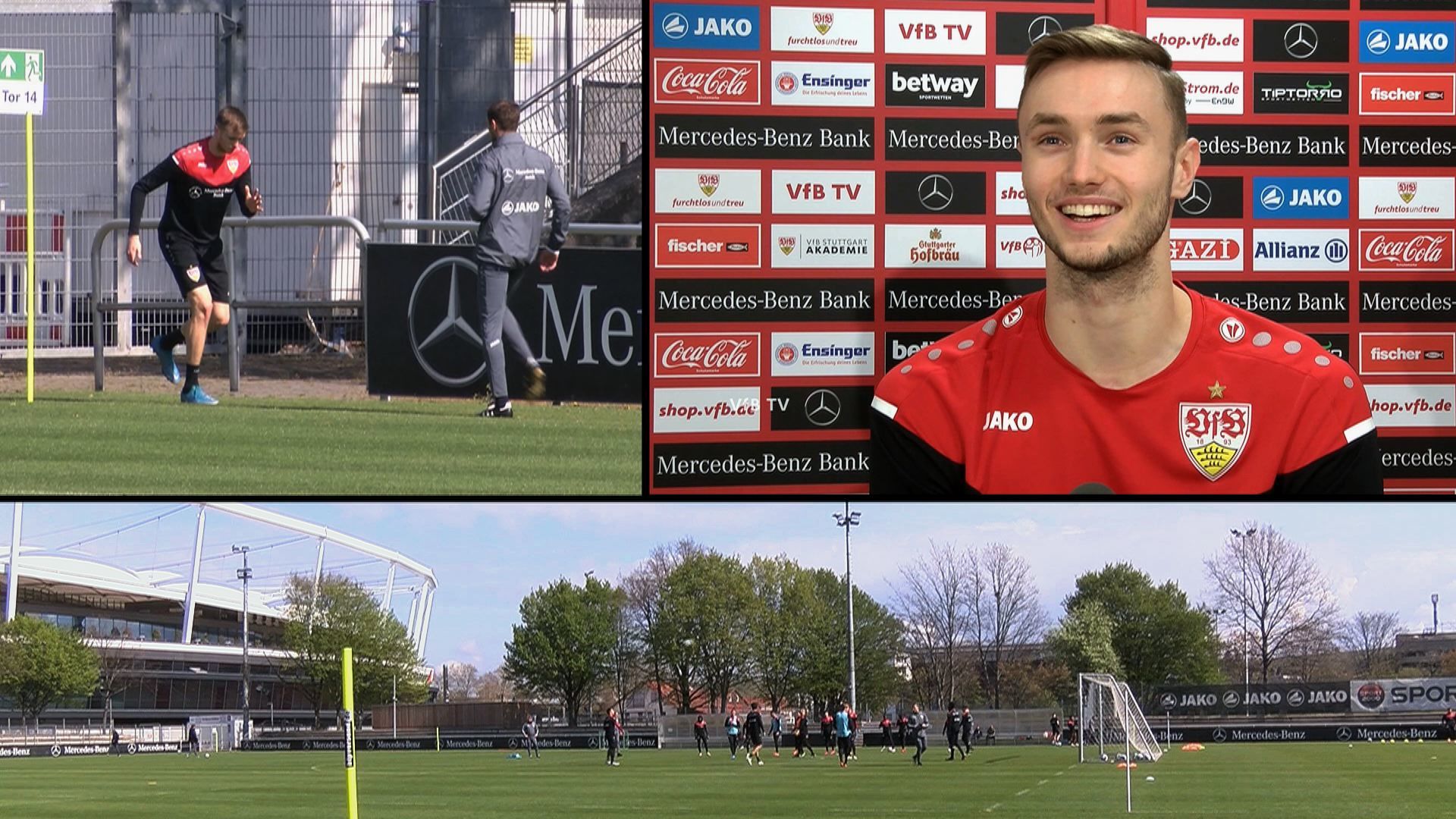 VfB Stürmer Sasa Kalajdzic