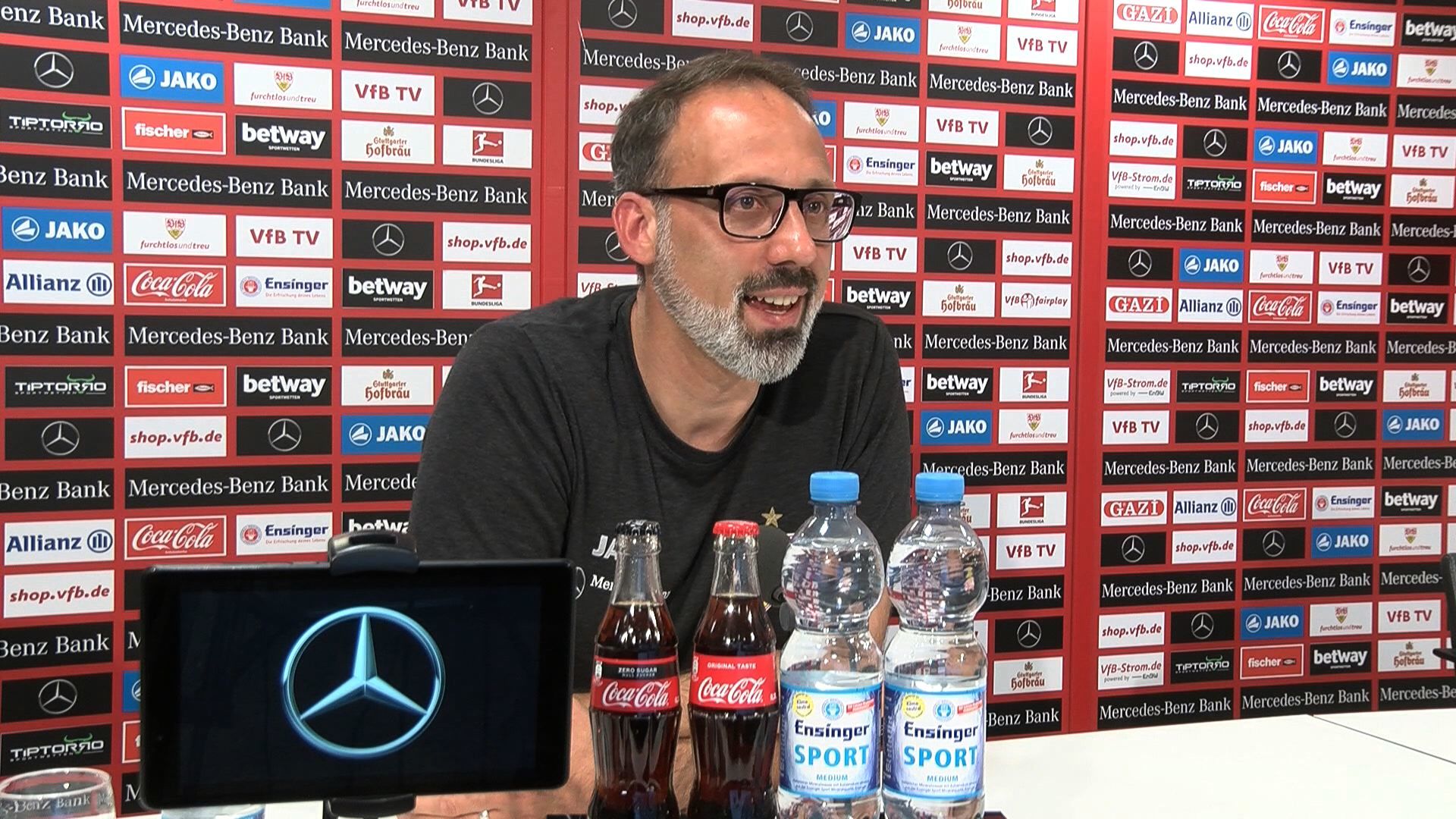 Die Video-PK vor dem Heimspiel gegen Arminia Bielefeld