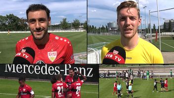 Die Interviews zum Testspiel gegen den FC St. Gallen