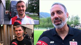 Die Interviews nach dem Blitzturnier gegen der FC Liverpool und Wacker Innsbruck