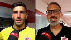 Die Interviews nach dem Testspiel gegen den FC Barcelona