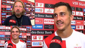 Die Interviews nach dem Bundesligastart gegen Fürth