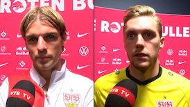 Die Interviews nach dem Spiel in Leipzig