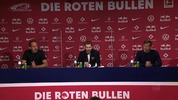 Pressekonferenz: RB Leipzig - VfB Stuttgart