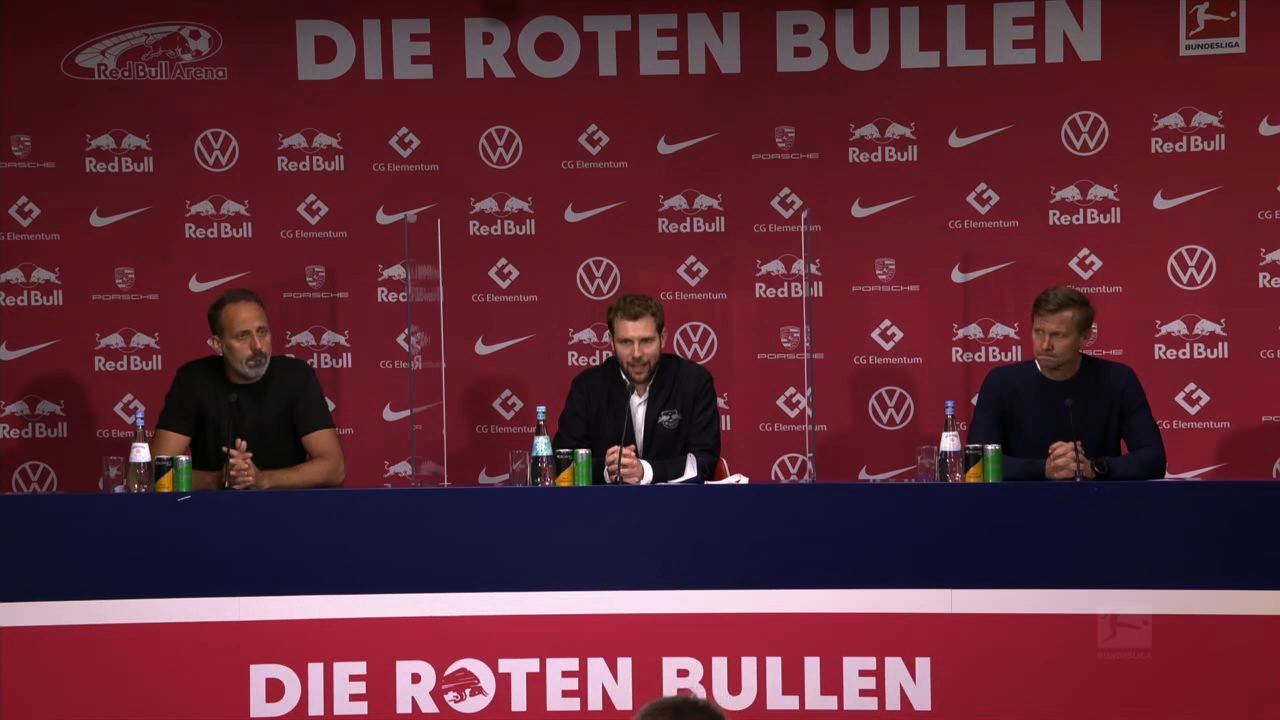 Pressekonferenz: RB Leipzig - VfB Stuttgart