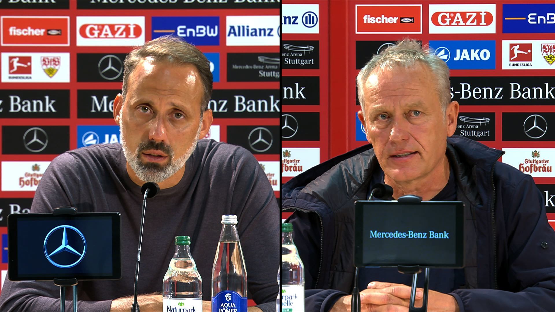 Pressekonferenzen: VfB Stuttgart - SC Freiburg