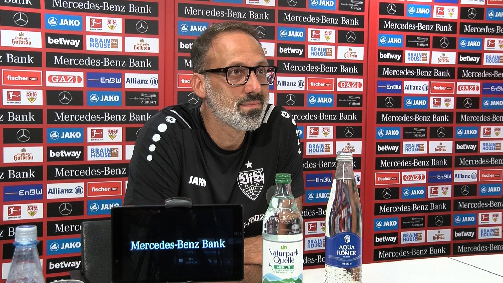Die PK mit Cheftrainer Pellegrino Matarazzo