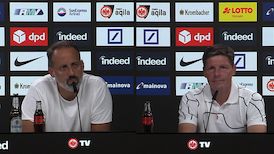 Pressekonferenz: Eintracht Frankfurt - VfB Stuttgart