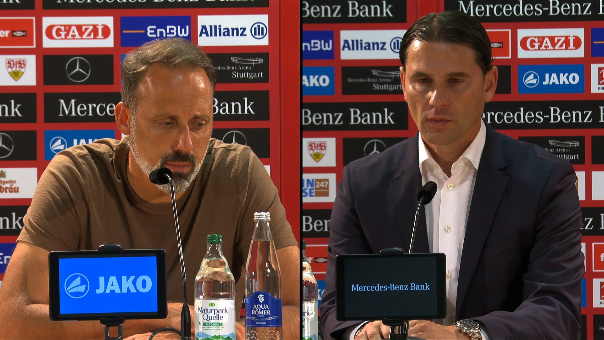 Pressekonferenzen: VfB Stuttgart - Bayer 04 Leverkusen