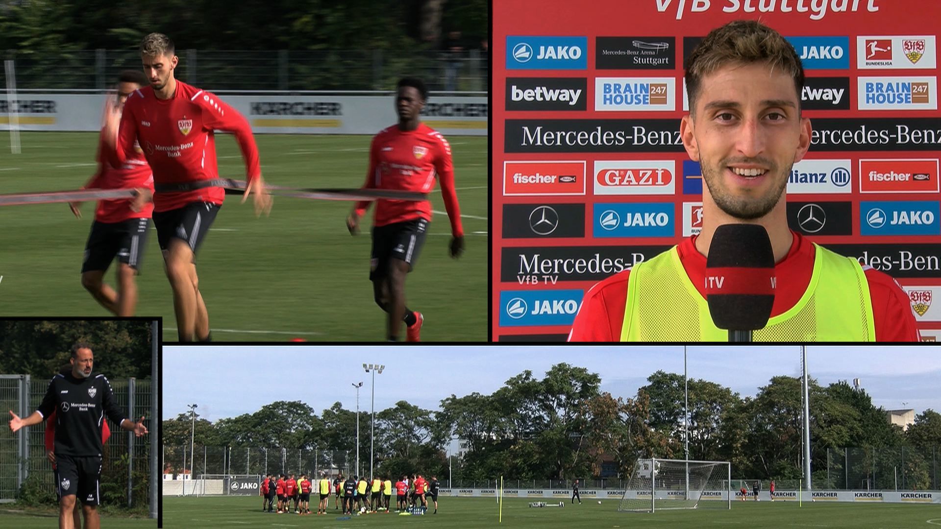 Atakan Karazor vor dem Duell gegen seinen Ex-Club