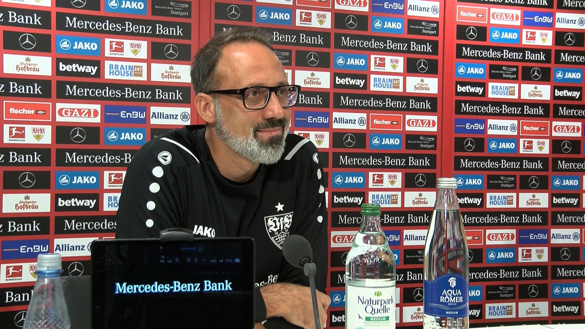 Die VfB-PK vor dem Spiel beim VfL Bochum