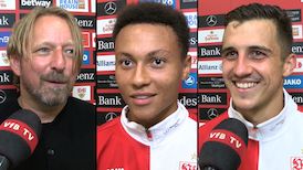 Die Interviews nach dem Heimspiel gegen die TSG Hoffenheim