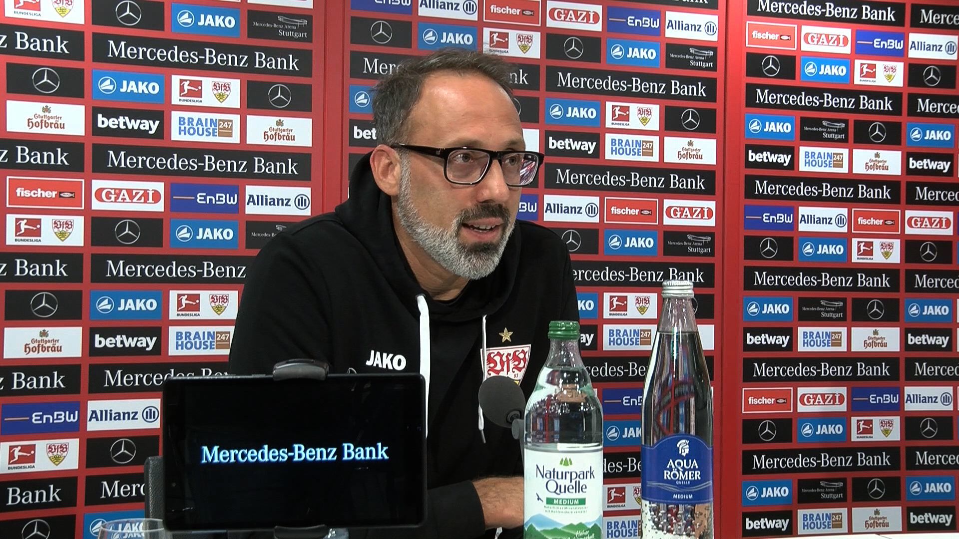 Die PK vor dem Spiel bei Borussia Mönchengladbach