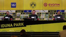 Pressekonferenz: Borussia Dortmund - VfB Stuttgart