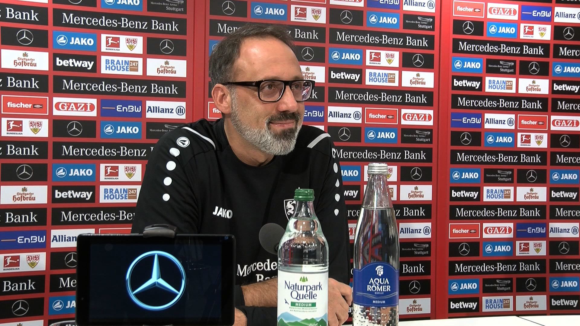 Die VfB-PK vor dem Heimspiel gegen den FC Bayern München