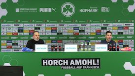Pressekonferenz: SpVgg Greuther Fürth - VfB Stuttgart