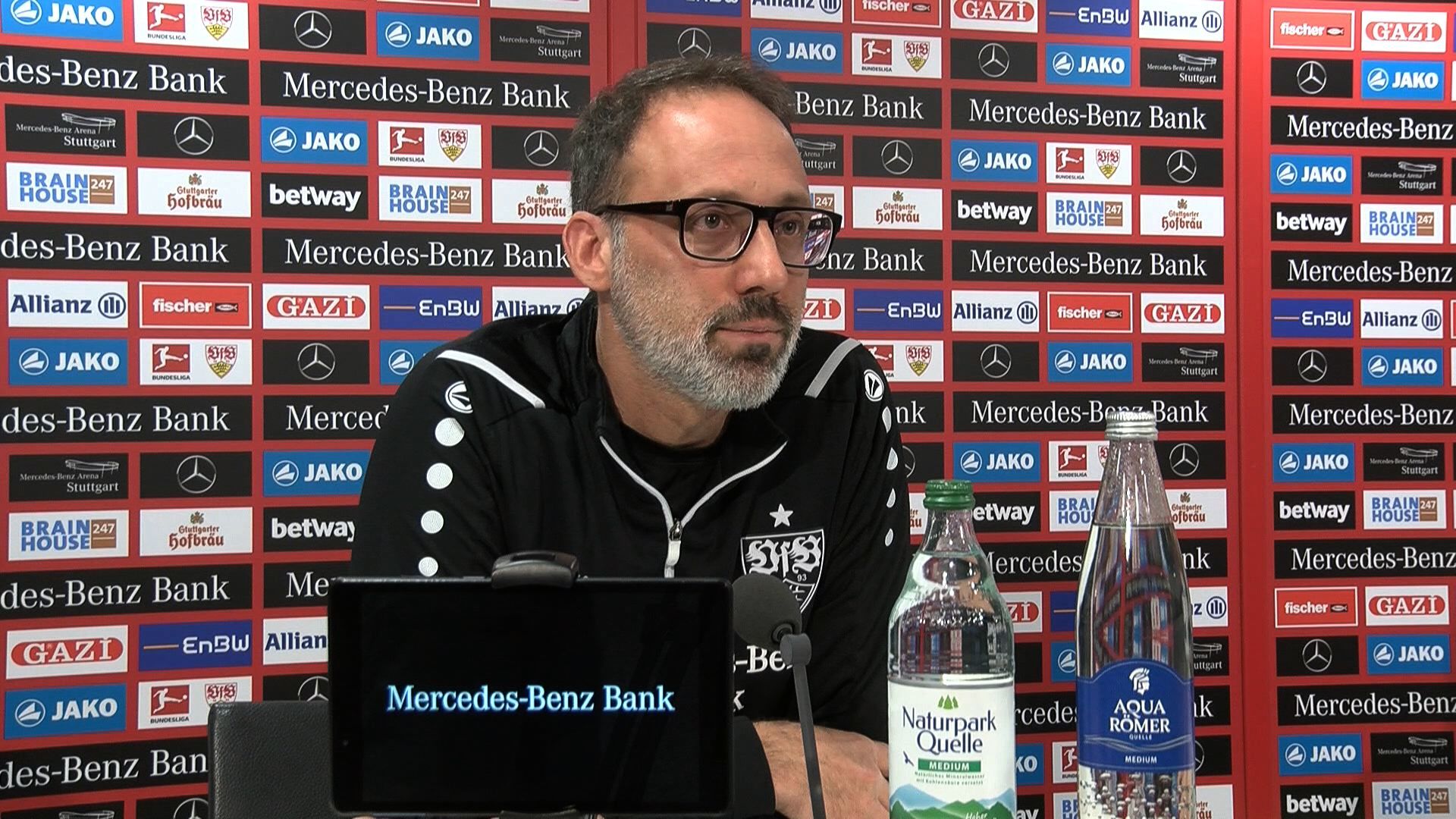 Die VfB-PK vor dem Heimspiel gegen Leipzig