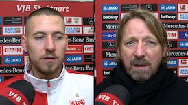 Die Interviews nach dem Leipzig-Spiel