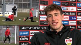 Aus dem NLZ in den VfB-Profikader: Florian Schock