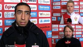 Die Interviews nach dem Spiel bei Bayer 04 Leverkusen