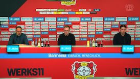 Pressekonferenz: Bayer Leverkusen - VfB Stuttgart