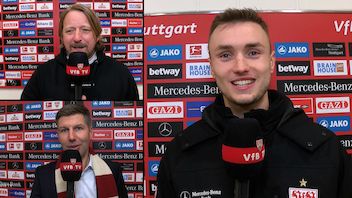 Die Interviews nach dem Spiel gegen Mönchengladbach