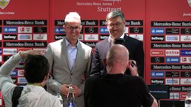 Die offizielle Vorstellung des VfB-Vorstandsvorsitzenden Alexander Wehrle
