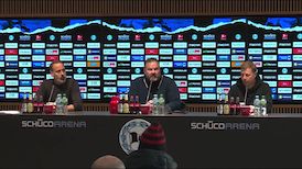 Pressekonferenz: Arminia Bielefeld - VfB Stuttgart
