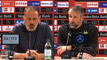 Pressekonferenzen: VfB Stuttgart - Borussia Dortmund