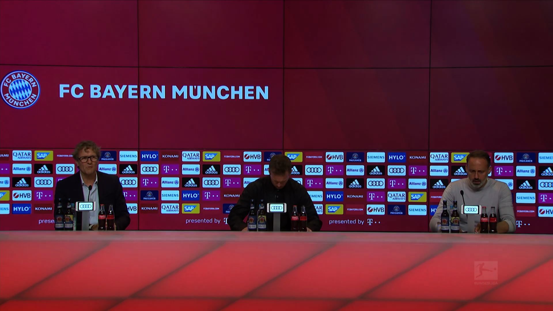 Pressekonferenz: FC Bayern München - VfB Stuttgart