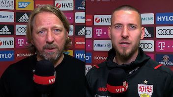 Die Interviews nach dem Spiel beim FC Bayern München