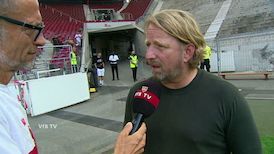 Sven Mislintat nach dem Testspiel gegen den FC Valencia