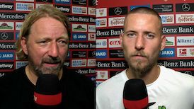 Die Interviews nach dem Heimspiel gegen den SC Freiburg