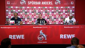 Pressekonferenz: 1. FC Köln - VfB Stuttgart