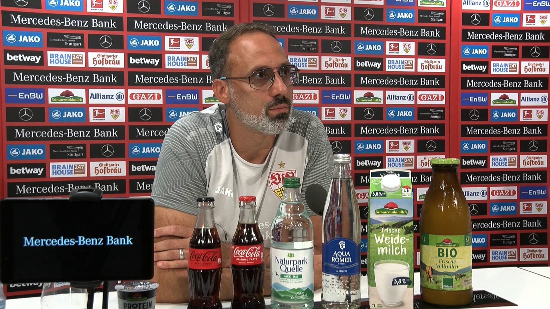 Die PK vor dem Heimspiel gegen Eintracht Frankfurt