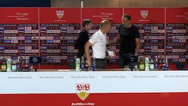 Pressekonferenz: VfB Stuttgart - Eintracht Frankfurt