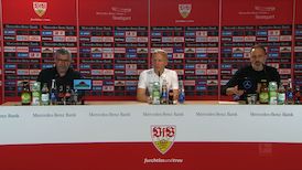 Pressekonferenz: VfB Stuttgart - 1. FC Union Berlin