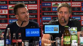 Pressekonferenz: VfB Stuttgart - FC Augsburg