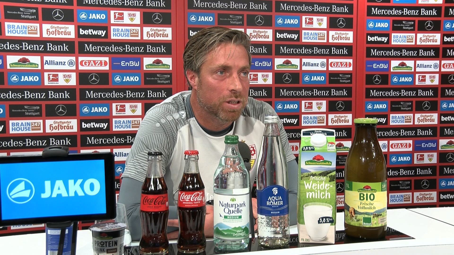Die PK vor dem Spiel bei Borussia Mönchengladbach