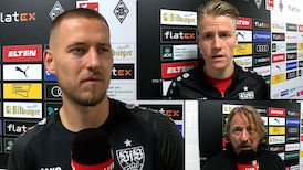 Die Interviews nach dem Spiel im Borussia-Park