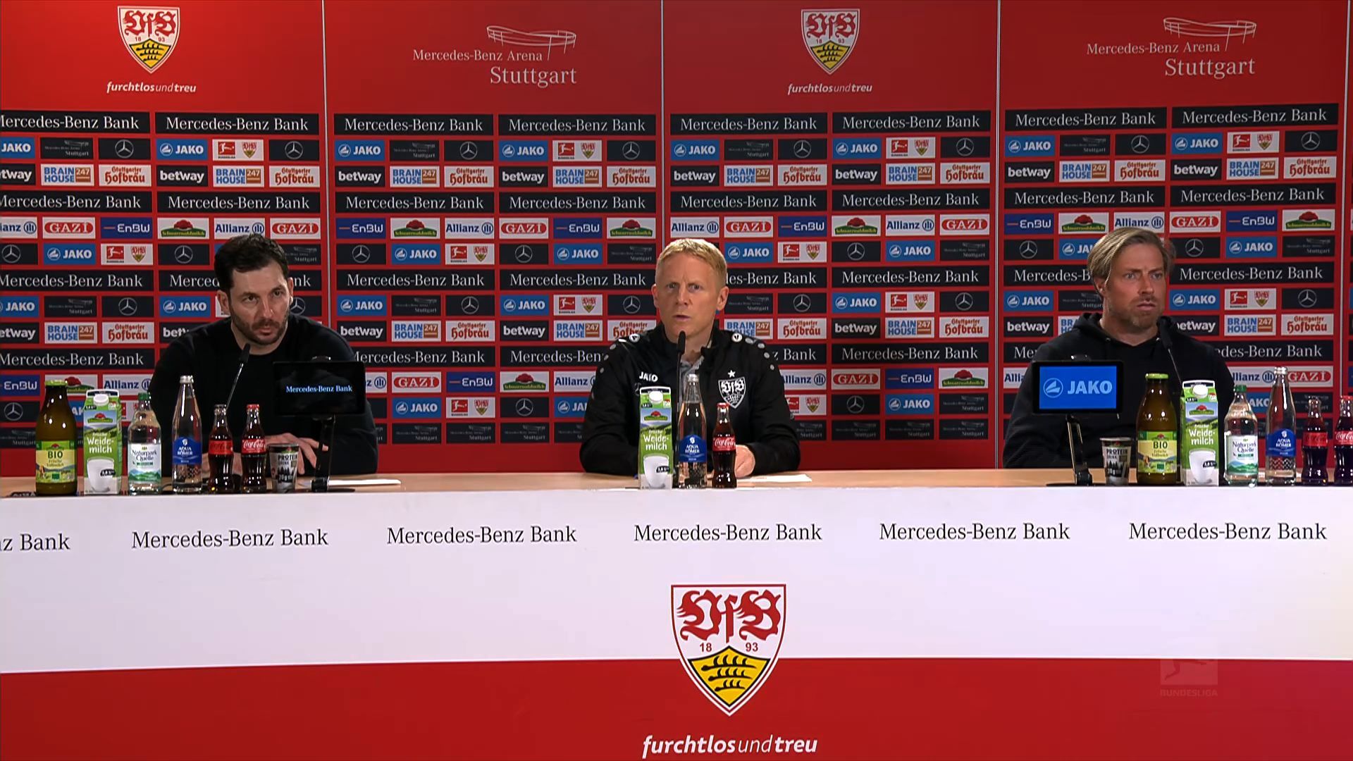 Pressekonferenz: VfB Stuttgart - Hertha BSC Berlin