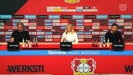 Pressekonferenz: Bayer Leverkusen - VfB Stuttgart
