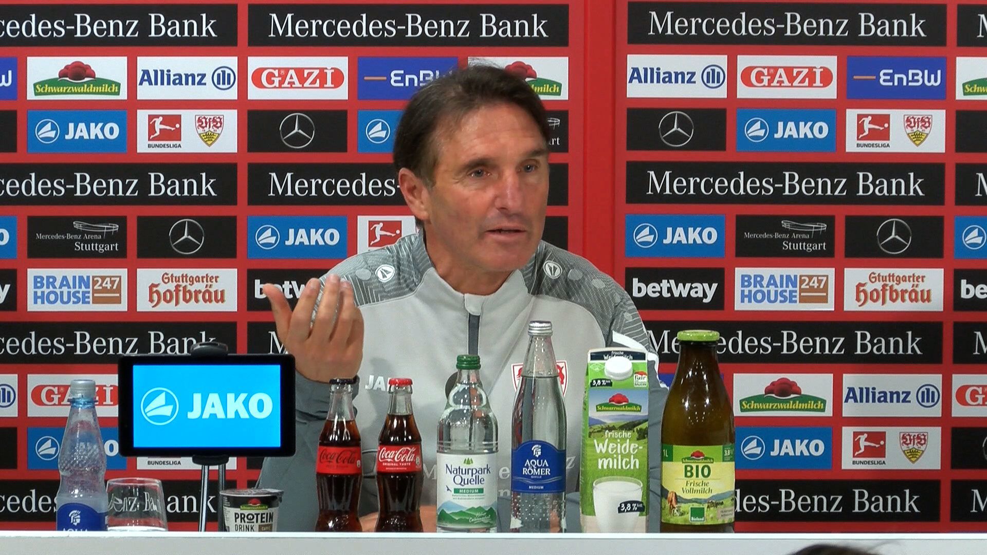 Pressekonferenz vor VfB - 1. FSV Mainz 05